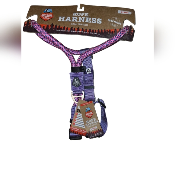Purple and Black Dog Harness - Picture 5 of 5